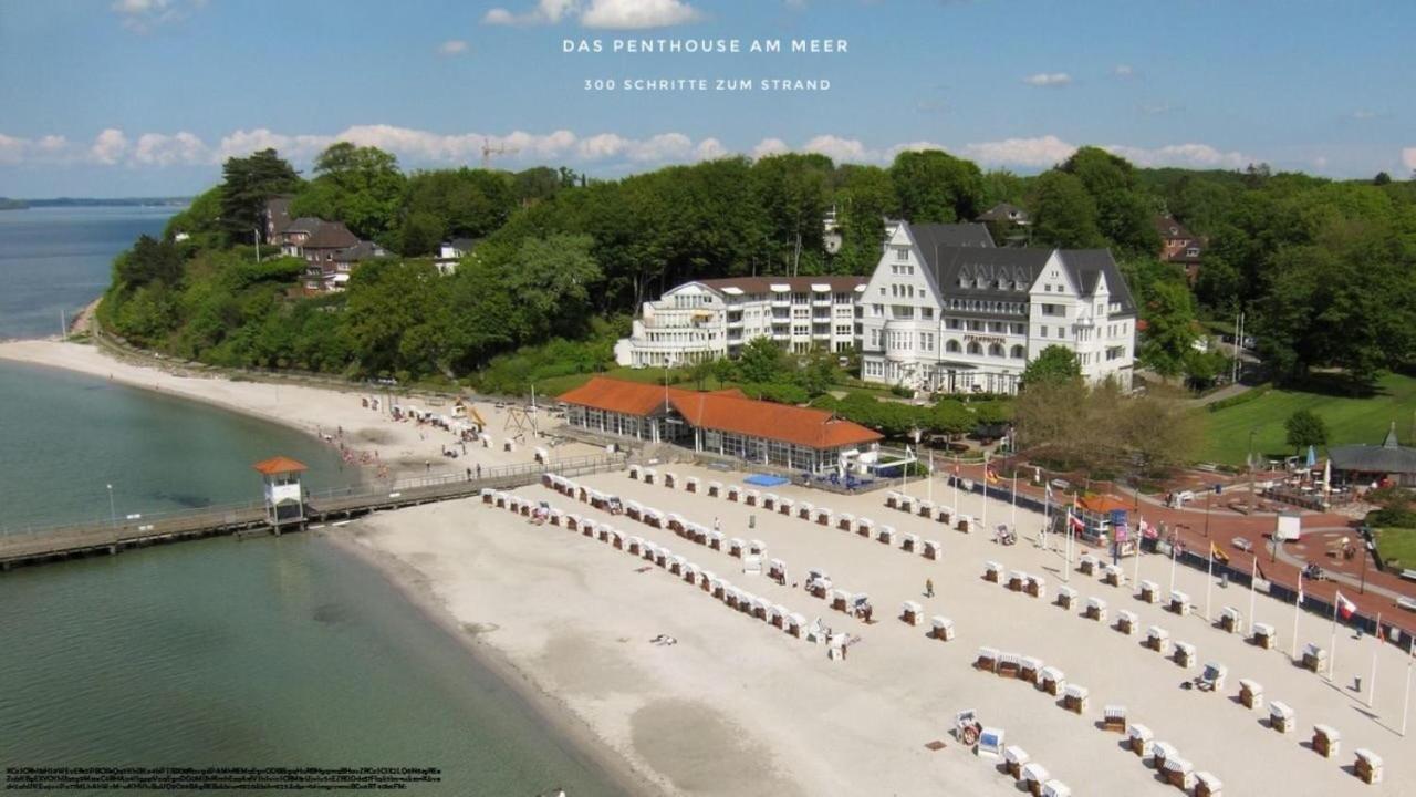 Das Penthouse am Meer - Logenplatz an der Förde - Glücksburg Exterior foto
