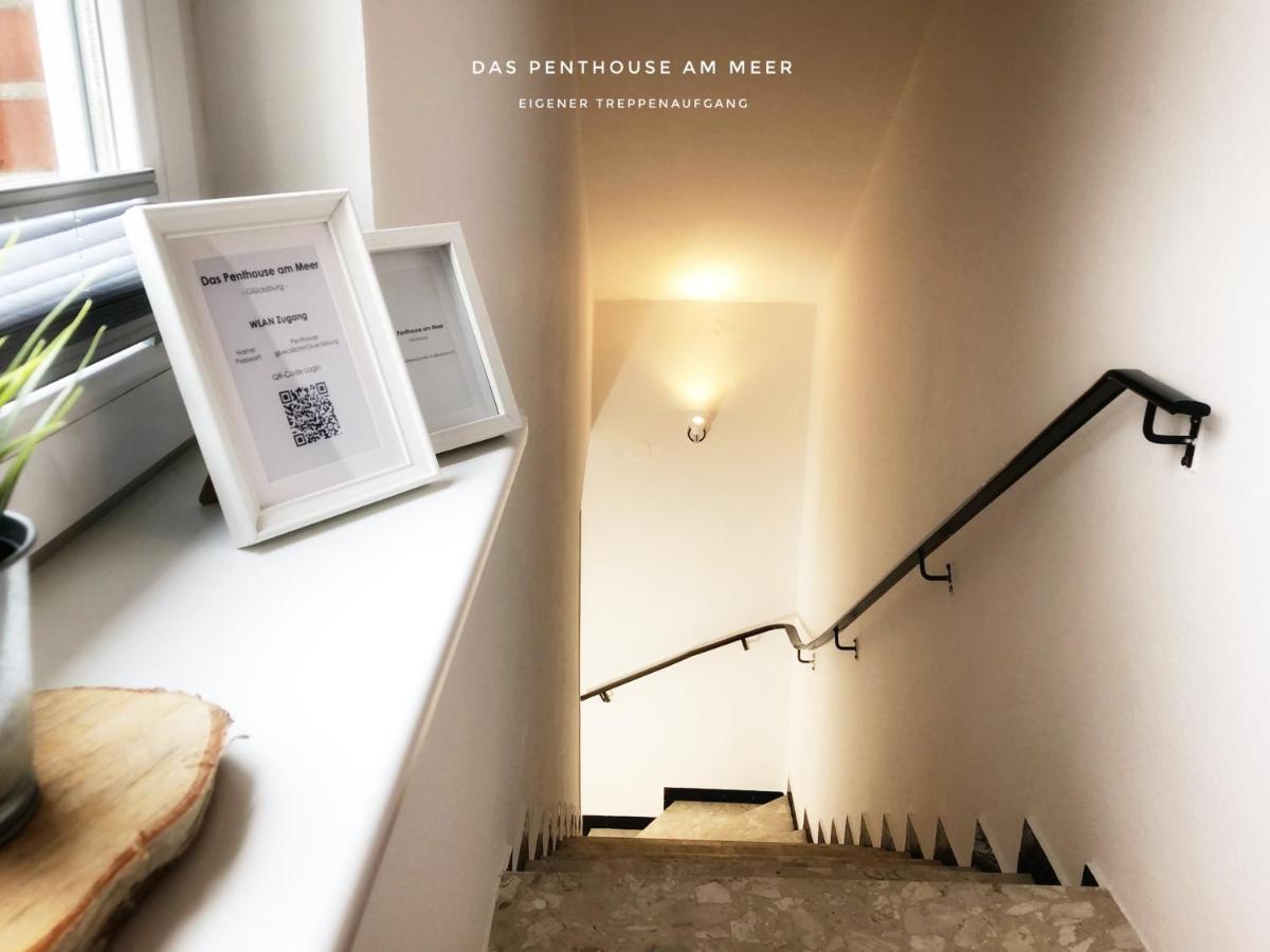 Das Penthouse am Meer - Logenplatz an der Förde - Glücksburg Exterior foto